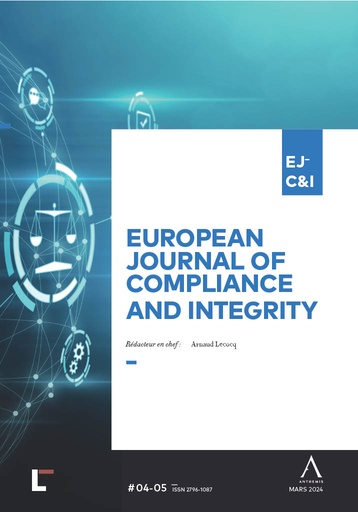 European Journal of Compliance & Integrity - EJC&I - Abonnement