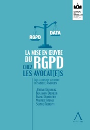 [RGPDAVO] La mise en œuvre du RGPD chez les avocat(e)s
