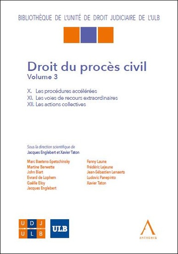 [DROPROCIV3] Droit du procès civil - Volume 3