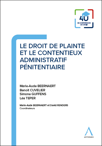 [4UADMIPENI] Le droit de plainte et le contentieux administratif pénitentiaire