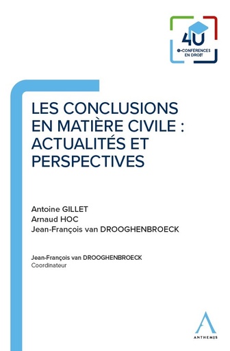 [4UCONCLUCIV] Les conclusions en matière civile : actualités et perspectives