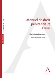 [MANPEN4] Manuel de droit pénitentiaire