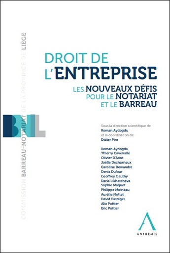 [CBNOT] Droit de l’entreprise