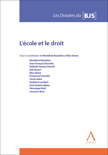 [ECODROI] L'école et le droit