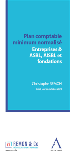 [PCMN23] Plan comptable minimum normalisé - Entreprises & ASBL, AISBL et fondationss