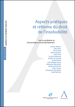 [INSOLVBW] Aspects pratiques et réforme du droit de l'insolvabilité