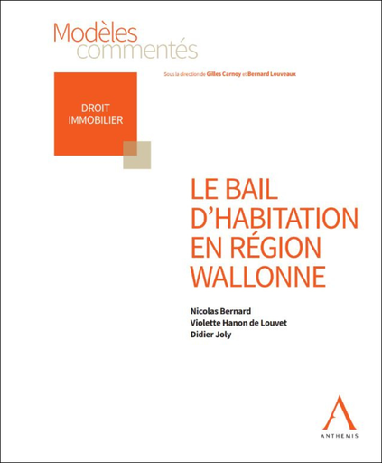 [MCIBAILWAL] Le bail d'habitation en Région wallonne
