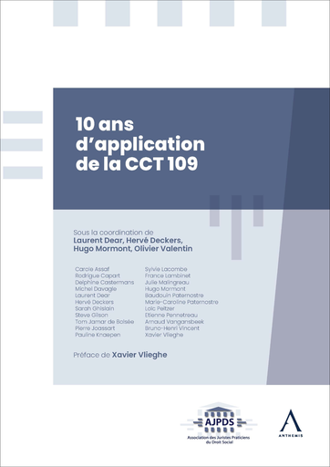 [10ANSCCT] 10 ans d'application de la CCT 109 - La motivation du licenciement