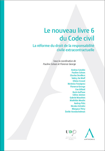 [LIVRE6] Le nouveau livre 6 du Code civil