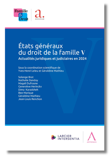 [ETAGENFAM5] Etats généraux du droit de la famille V