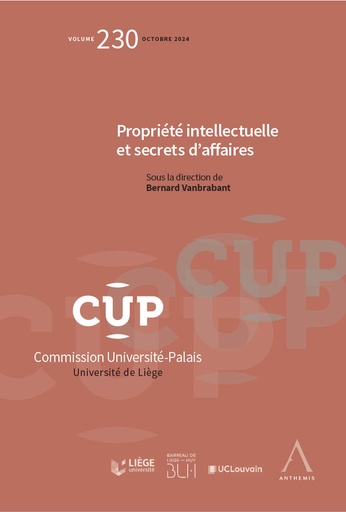 [CUP230] Propriété intellectuelle et secrets d’affaire