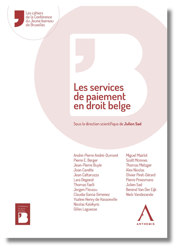 [SERPAIBEL] Les services de paiement en droit belge