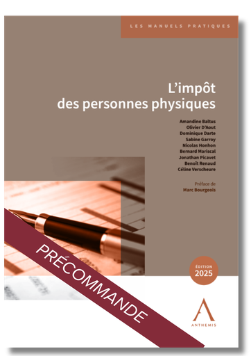[PERPHY25] L'impôt des personnes physiques - Édition 2025