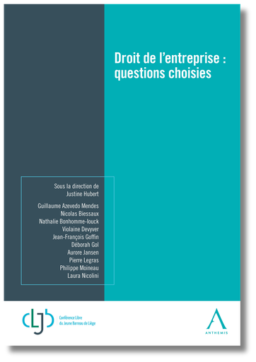 [DROENT] Droit de l'entreprise : questions choisies