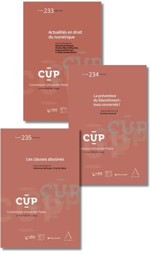 [CUPABO25] Pack ouvrages CUP 2025