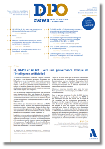 [DPO34] DPO news 34 - Septembre 2025