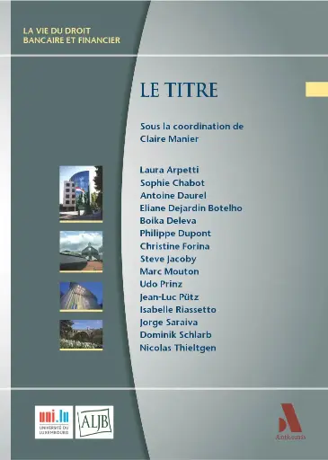 [TITRE] Le titre
