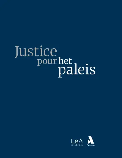 [PALEIS] Justice pour het paleis