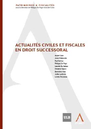 [DROSUC] Actualités civiles et fiscales en droit successoral