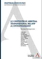[CONINV] Le contentieux arbitral transnational relatif à l'investissement
