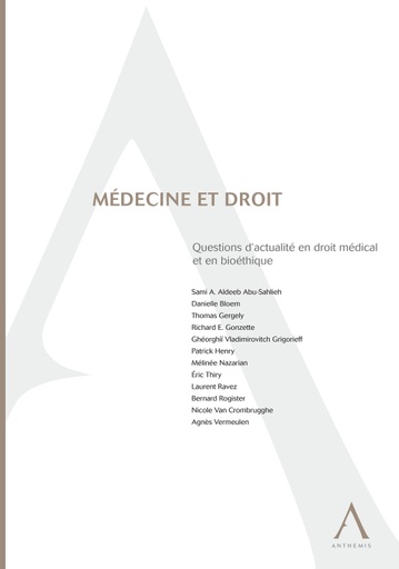 [MEDDRO] Médecine et droit