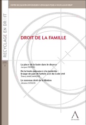 [DROFAM] Droit de la famille