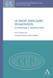 Le droit judiciaire en mutation