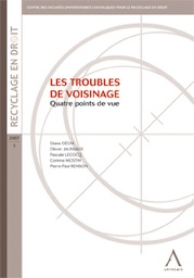 [TROVOI] Les troubles de voisinage