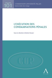[CUP101] L'exécution des condamnations pénales