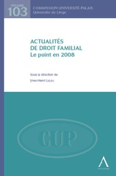 Actualités de droit familial