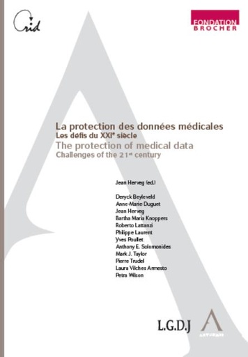 [PROMED] La protection des données médicales - The protection of medical data