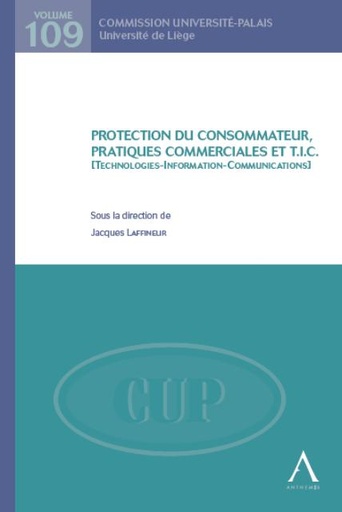 [CUP109] Protection du consommateur, pratiques commerciales et T.I.C.