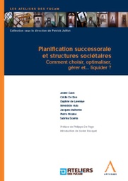 [PLASUC] Planification successorale et structures sociétaires