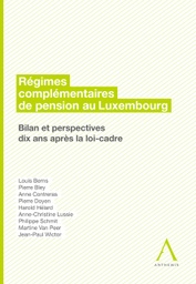 [PENLUX] Régimes complémentaires de pension au Luxembourg