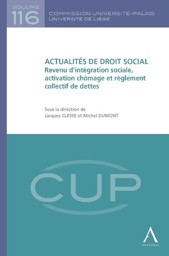 [CUP116] Actualités de droit social