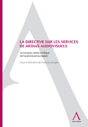 [DIRSMA] La directive Services de médias audiovisuels
