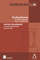 [SERPAI] Les services de paiement - De betalingsdiensten