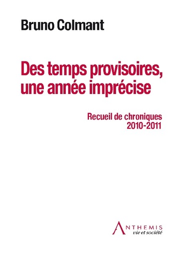 [TEMPRO] Des temps provisoires, une année imprécise