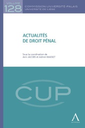 [CUP128] Actualités de droit pénal