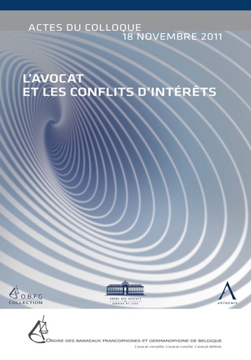 [CONFLI] L'avocat et les conflits d'intérêts