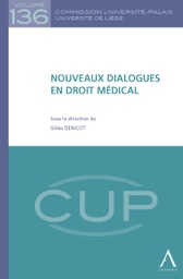 [CUP136] Nouveaux dialogues en droit médical