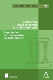 [CONFIN] La protection du consommateur en droit financier - Bescherming van de consument in het financieel recht