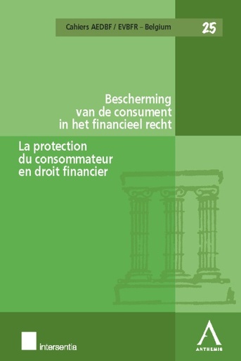 [CONFIN] La protection du consommateur en droit financier - Bescherming van de consument in het financieel recht