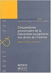 [DJ33] Cinquantième anniversaire de la Convention européenne des droits de l'homme
