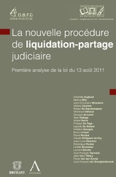 [LIQUID] La nouvelle procédure de liquidation-partage judiciaire