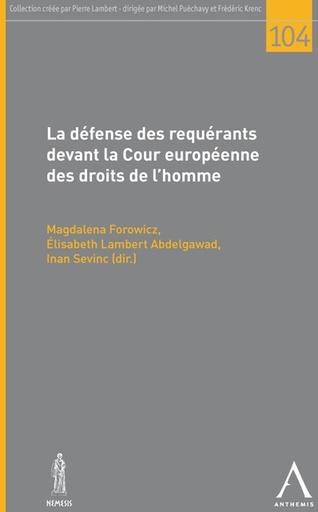 [DJ104] La défense des requérants devant la Cour européenne des droits de l’homme
