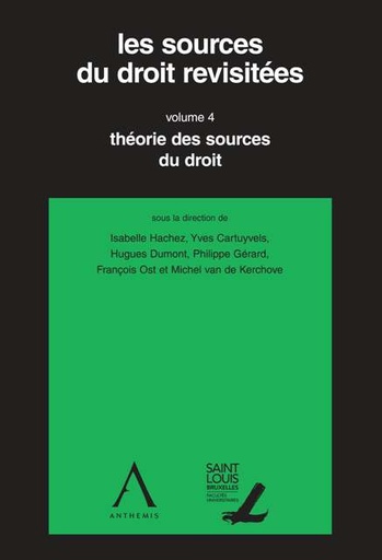 [SOURDROI 1-4] Les sources du droit revisitées - collection