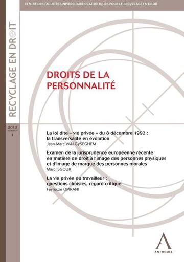 Droits de la personnalité