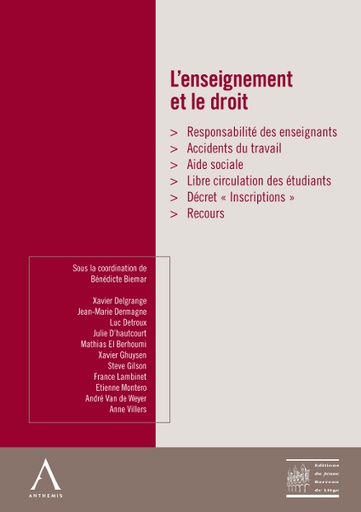[ENSDRO] L'enseignement et le droit