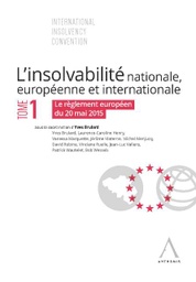 [IIC1] L’insolvabilité nationale, européenne et internationale - Tome 1